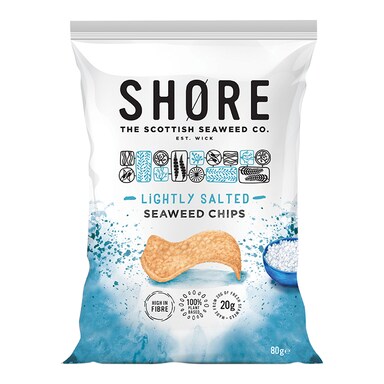 Shore Sea Salt Seaweed Chips 80g