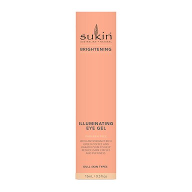 Sukin Brightening Illuminating Eye Gel 15ml