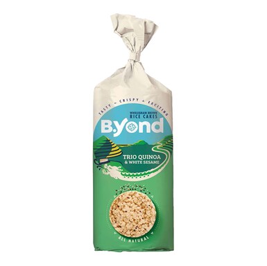 B.Yond Trio Quinoa & White Sesame Rice Cakes 100g