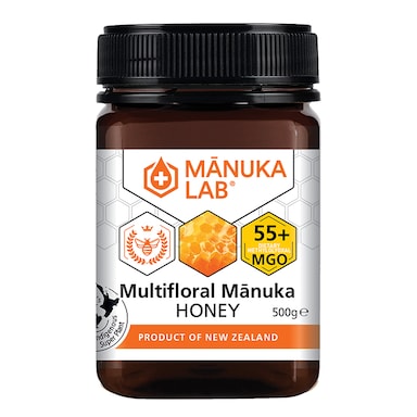 Manuka Lab Multifloral Manuka Honey 55 MGO 500g