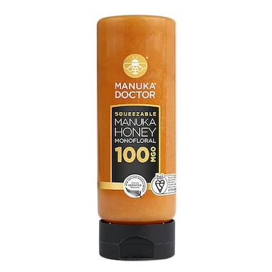 Manuka Doctor Monofloral Manuka Honey MGO 100 Squeeze 500g