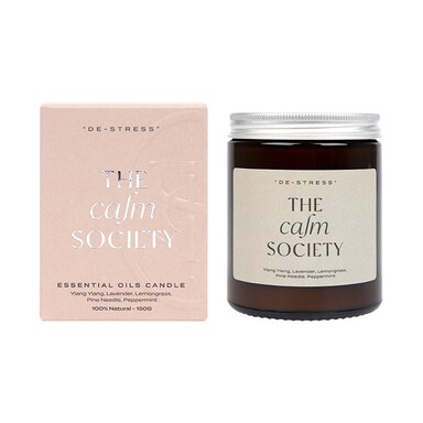 The Calm Society Destress Candle 200g