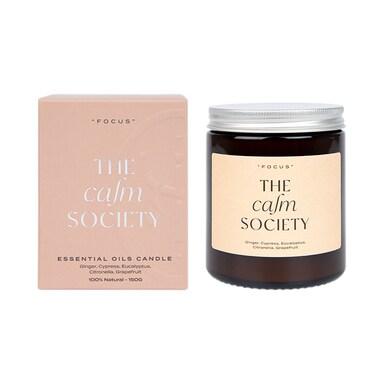 The Calm Society Focus Candle 200g