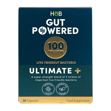 Holland & Barrett Gut Powered 100 Billion 30 Capsules