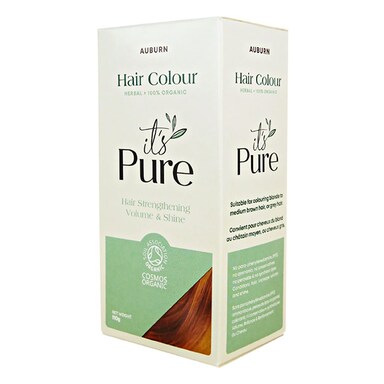 It's Pure Organic Herbal Hair Colour Auburn 110g
