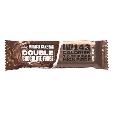 Lo-Dough Miracle Cake Bar Double Chocolate Fudge Flavour 60g