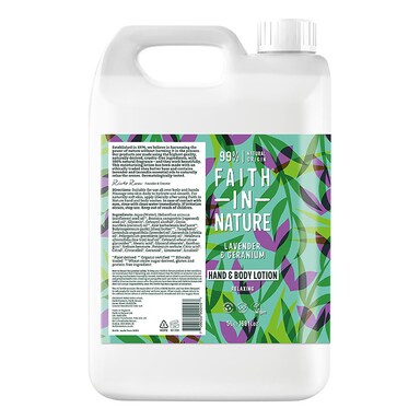Faith in Nature Lavender & Geranium Hand & Body Lotion 5L