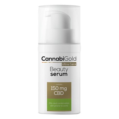 CannabiGold Ultra Care Beauty Serum for Oily and Combination Skin 30ml