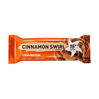 MaxiMuscle Protein Bar Cinnamon Swirl 45g