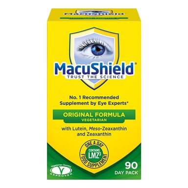 MacuShield Original Formula Vegetarian 90 Capsules