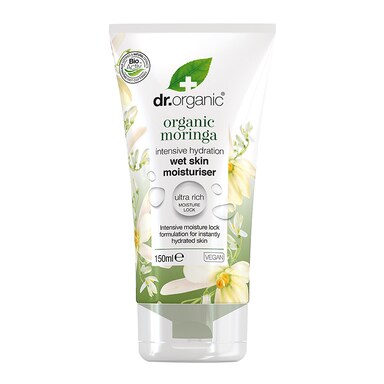 Dr Organic Moringa Wet Skin Moisturiser 150ml