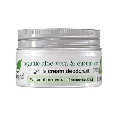 Dr Organic Cream Deodorant Aloe and Cucumber 50ml