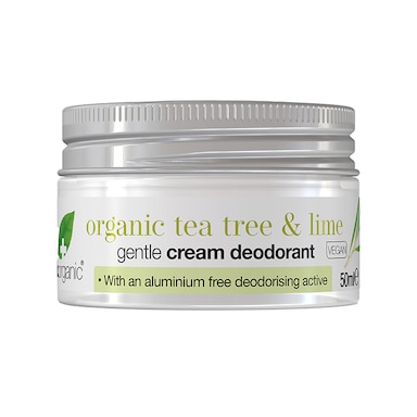 Dr Organic Tea Tree and Lime Cream Deodorant 50ml