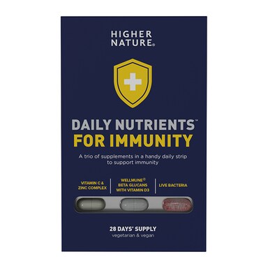 Higher Nature Daily Nutrients for Immunity 84 Capsules