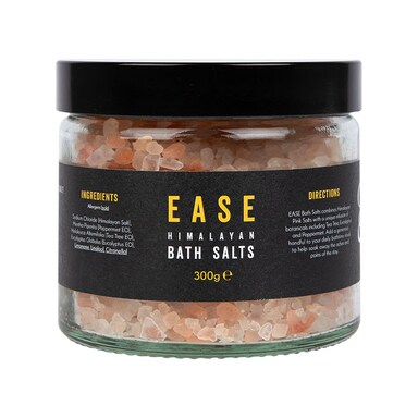 Grass & Co. EASE Himalayan Bath Salts with Tea Tree, Eucalyptus and Peppermint 300g