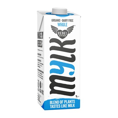 Rebel Kitchen 100% Dairy Free Organic Whole Mylk 1L