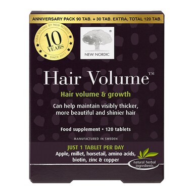 New Nordic Hair Volume Anniversary Pack 90+30 Tablets