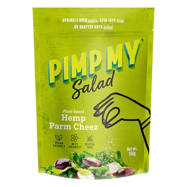 Pimp My Salad Hemp Parm Cheez Recycable Value Pack 150g