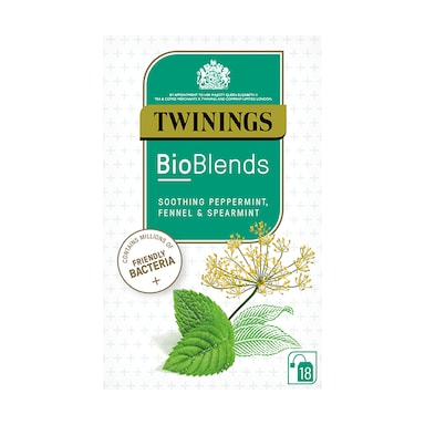 Twinings Bioblends Peppermint, Fennel & Spearmint 18 Tea Bags