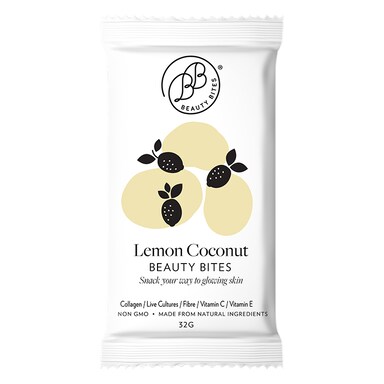 Krumbled Foods Beauty Bites Lemon Coconut Flavour 1 x 32g