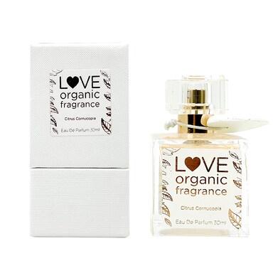 LOVE organic fragrance Citrus Cornucopia Eau De Parfum 30ml