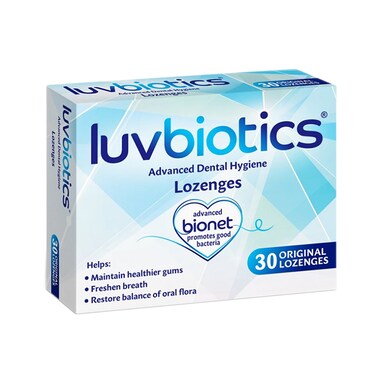 Luvbiotics Advanced Dental Hygiene Original Lozenges