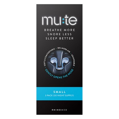 Rhinomed Mute Small 3 Pack