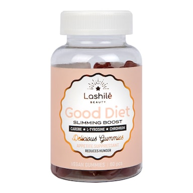 Lashilé Beauty Lash Good Diet 60 Apricot Gummies