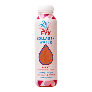 FYX Collagen Water Body Raspberry & Acai 400ml
