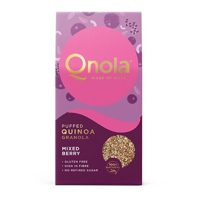Qnola Mixed Berry Granola 250g