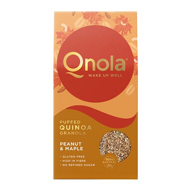 Qnola Peanut & Maple Quinoa Granola 250g