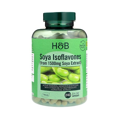 Holland & Barrett Soya Isoflavones 1500mg 240 Capsules