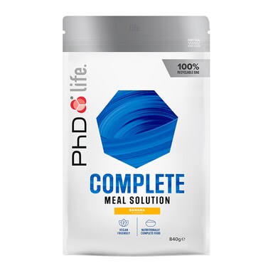 PhD Nutrition Life Complete Meal Replacement Banana 840g