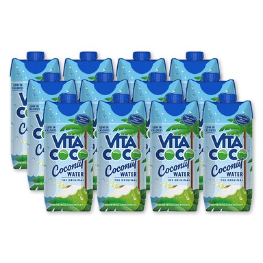 Vita Coco Natural Coconut Water 12 x 330ml