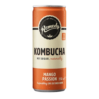 Remedy Kombucha Mango Passion 250ml