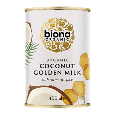 Biona Organic Golden Coconut Milk with Turmeric 400ml