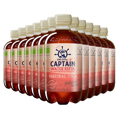 The GUTsy Captain Water Kefir Real Cola 12 x 400ml