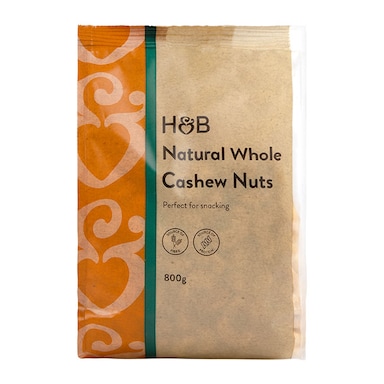 Holland & Barrett Natural Whole Cashew Nuts 800g