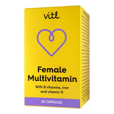 Vitl Female Multivitamin 30 Capsules