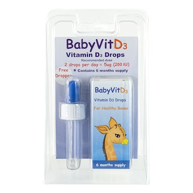 Shield Health BabyVitD3 200 IU Drops