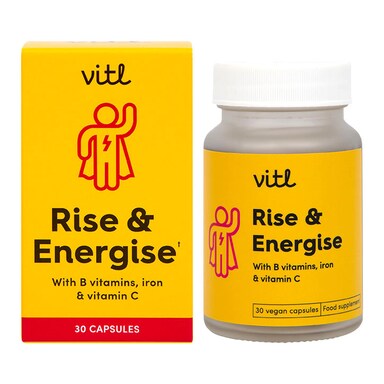 Vitl Rise & Energise 30 Capsules