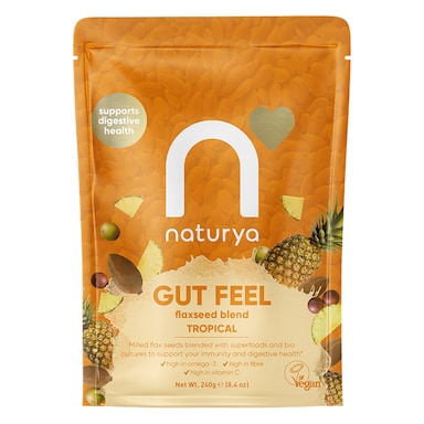 Naturya Gut Feel Flaxseed Blend Tropical 240g