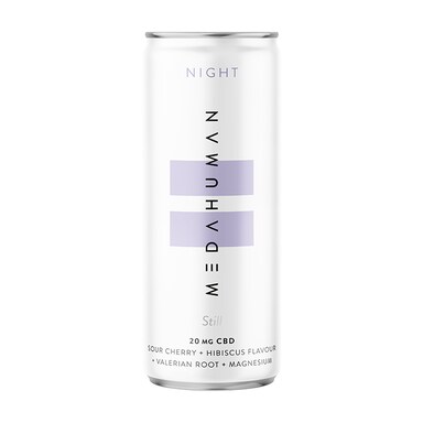 Medahuman Sour Cherry & Hibiscus CBD Night Drink 250ml