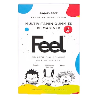 Feel Multivitamin Gummies Kids 60 Chewables