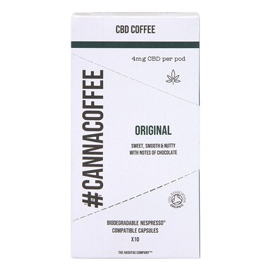 CANNACOFFEE Original CBD Coffee Pods x10