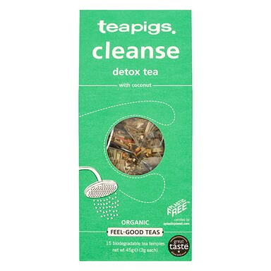 teapigs Cleanse Detox Tea 15 Temples