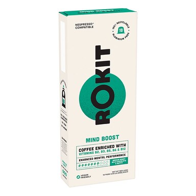 Rokit Coffee Concentration Boost Coffee 10 Nespresso Compatible Pods