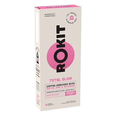 Rokit Coffee Healthy Hair, Skin & Nails Coffee 10 Nespresso Compatible Pods