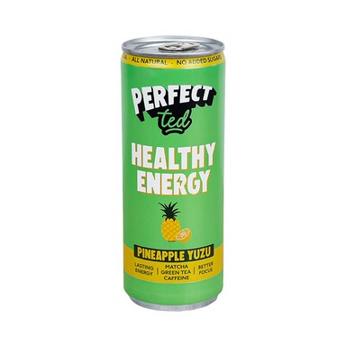 PerfectTed Matcha Pineapple Yuzu Energy Drink 250ml