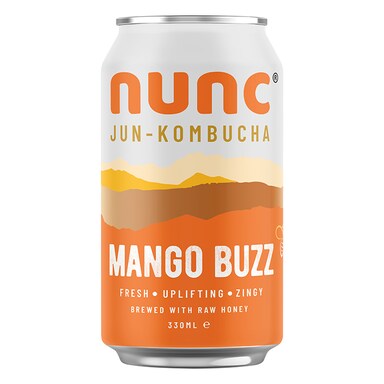 Nunc Mango Buzz Jun-Kombucha 330ml